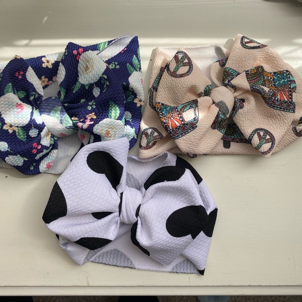 Baby bow bundle